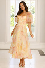 Style Domination Maxi Dress Yellow
