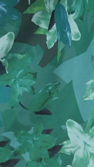 Miya Maxi Dress - Green Print